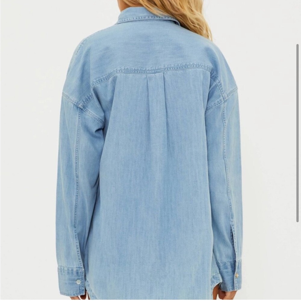 Beach Riot Light Blue Jean Jacket - Picture 4 of 7